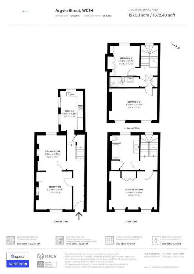 The Argyle Collection Near Kings Cross St Pancras Villa Лондон Екстериор снимка